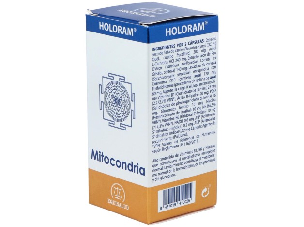 Equisalud Holoram Mitocondria 60 Cápsulas