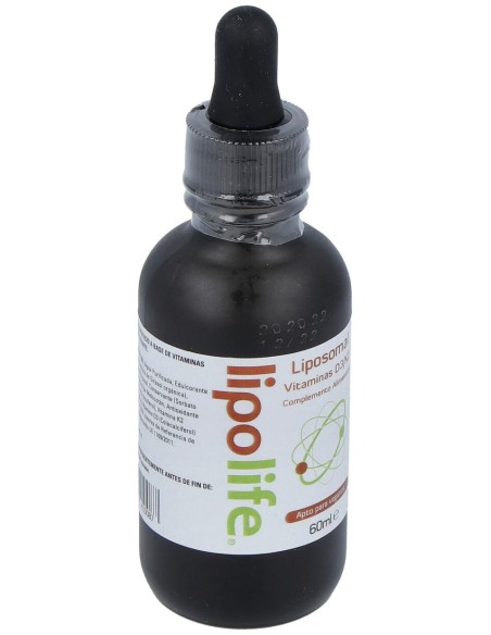 Liposomal Vitaminas D3/K2 60Ml. Lipolife