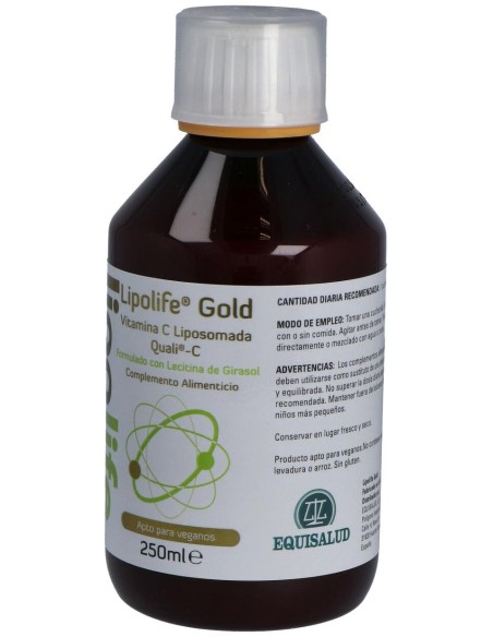 Lipolife Gold Vitamina C 250Ml.