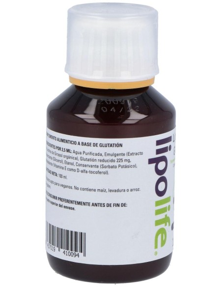 Equisalud Lipolife Liposomal Glutatión 100Ml