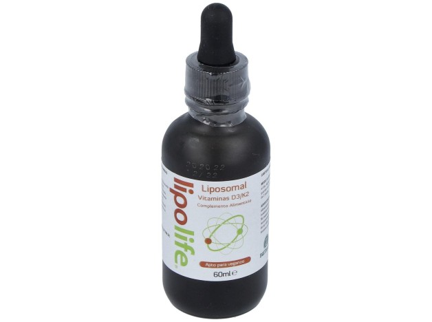 Liposomal Vitaminas D3/K2 60Ml. Lipolife