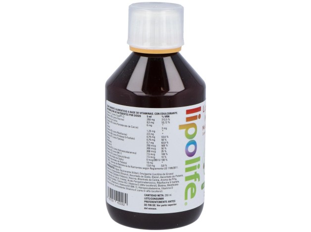 Liposomal Multivit 250Ml. Lipolife