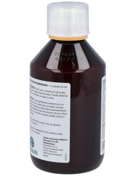 Liposomal Multivit 250Ml. Lipolife