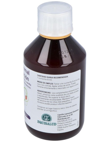 Equisalud Lipolife Liposomal Glutatión Albaricoque Y Vainilla 250Ml