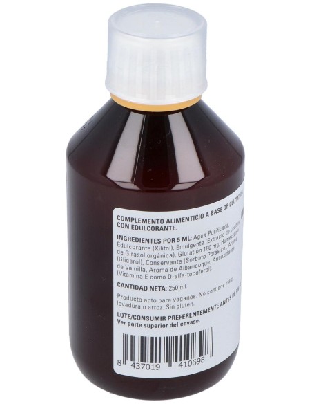 Equisalud Lipolife Liposomal Glutatión Albaricoque Y Vainilla 250Ml