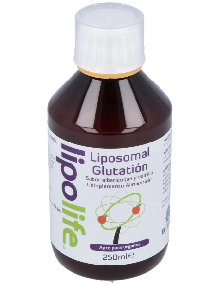 Equisalud Lipolife Liposomal Glutatión Albaricoque Y Vainilla 250Ml