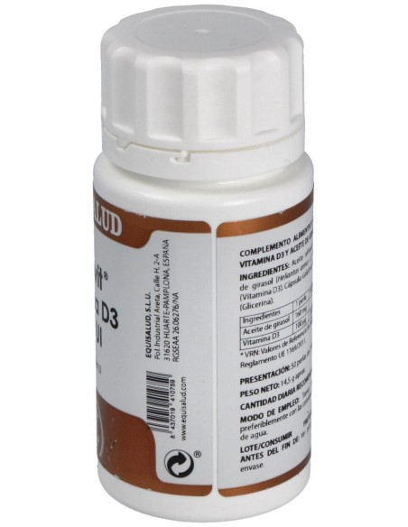 Holovit Vitamina D3 4000Ui Colecalciferol 50Caps