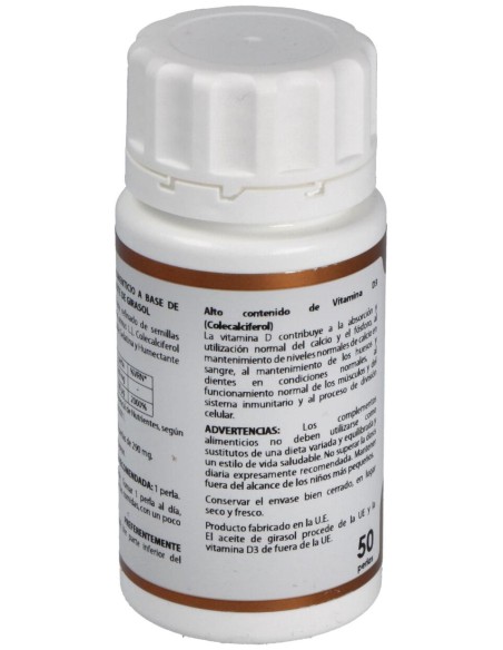 Holovit Vitamina D3 4000Ui Colecalciferol 50Caps