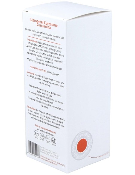 Curesupport Liposomal Curosome Cureit Curcumin 250Ml
