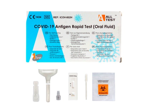 Test Antigenos COVID All Test Saliva 1 Unidad