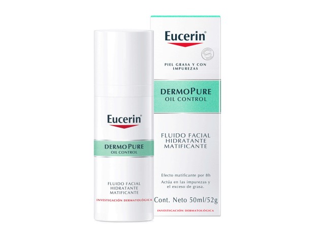 Eucerin Dermopure Fluido Facial Hidratante Matificante 50 ml