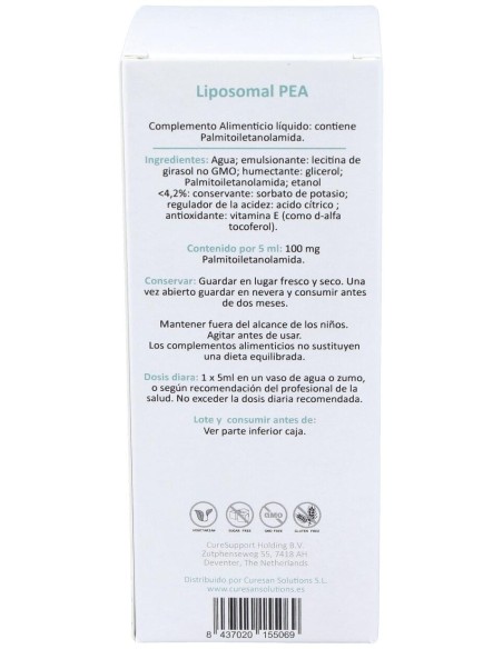 Curesupport Liposomal Pea 250Ml