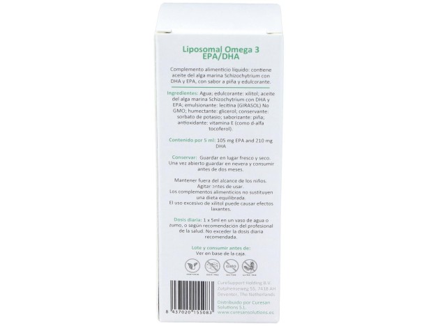 Liposomal Omega 3 Epa/Dha 150Ml.