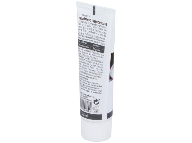 Naturabio Cosmetics Dentifrico Frescor Suave 75Ml