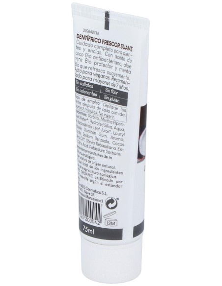 Naturabio Cosmetics Dentifrico Frescor Suave 75Ml
