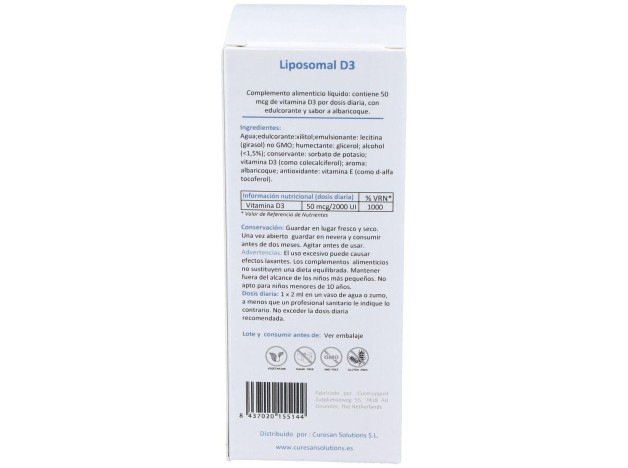 Liposomal D3 60Ml.
