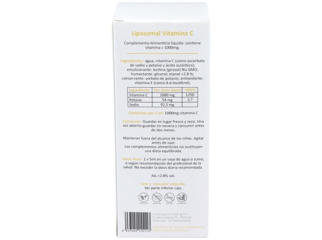 Liposomal Vitamina C 250Ml.