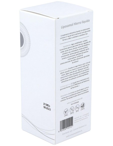 Curesupport Liposomal Hierro 60Ml