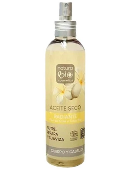 Naturabio Cosmetics Aceite Seco Radiante Cuerpo Y Cabello 200Ml