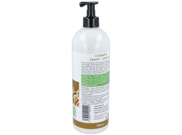 Naturabio Cosmetics Champú Tratante Aloe Avena...