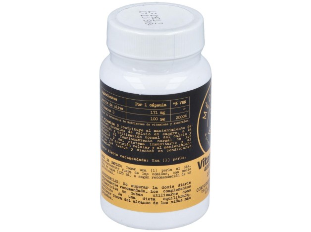 Vitamina D3 4000Ui 120 Perlas