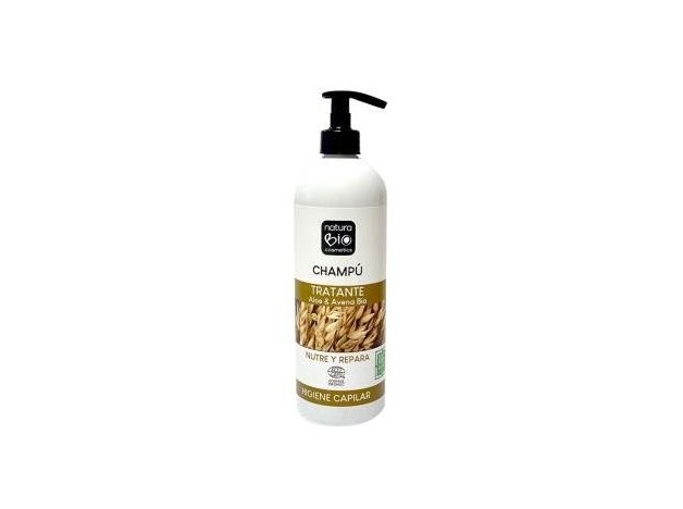 Naturabio Cosmetics Champú Tratante Aloe Avena...