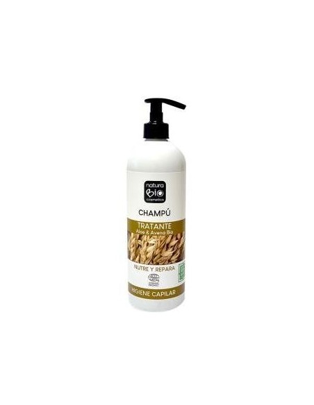 Naturabio Cosmetics Champú Tratante Aloe Avena Bio 740Ml
