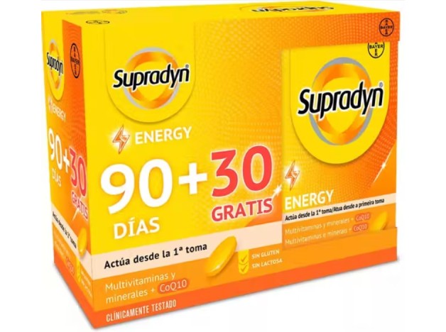 Supradyn Energy 90 + 30 Comprimidos