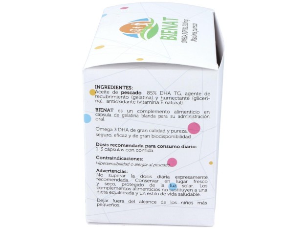 Bienat Dha Omega 3 1000Mg. 120Cap.