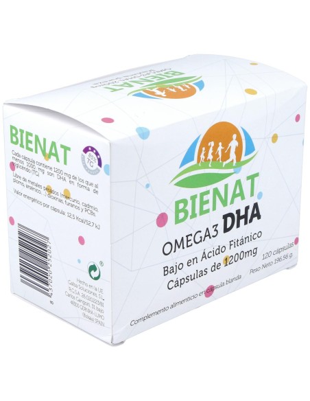 Bienat Dha Omega 3 1000Mg. 120Cap.