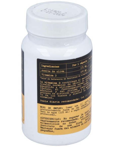 Vitamina D3 4000Ui 120 Perlas