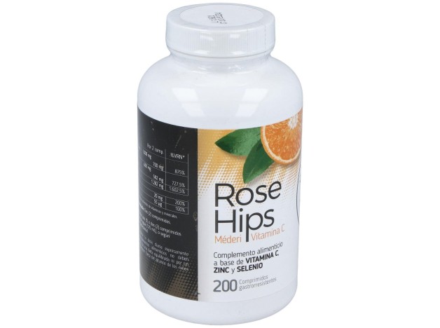 Méderi Rose Hips Vit C + Zn + Se 200Comp