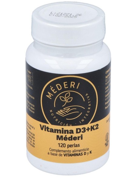 Mederi Vitamina D3 + K2 120 Perlas