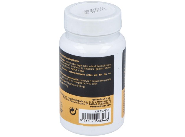 Mederi Vitamina D3 + K2 120 Perlas