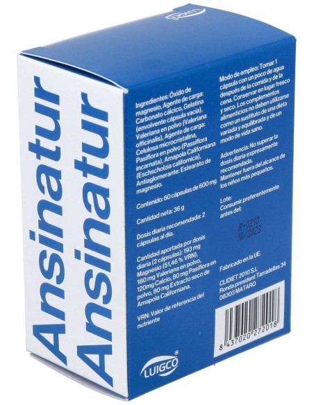 Luigco Ansinatur 60Caps