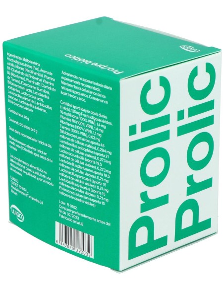 Luigco Prolic Pre Probiotico 20 Sobres
