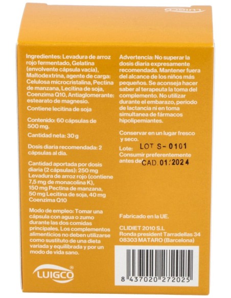 Luigcol Plus 60Cap.