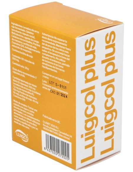 Luigcol Plus 60Cap.