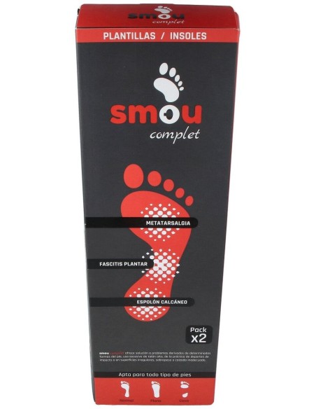 Smou Complet Plantilla Fascitis Espolón 45/46 1 Par