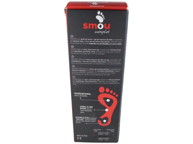 Smou Complet Plantilla Fascitis Espolón 45/46 1...