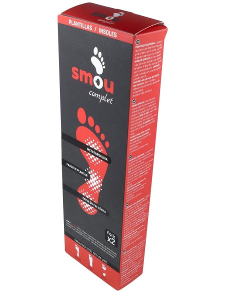 Smou Complet Plantilla Fascitis Espolón 45/46 1 Par