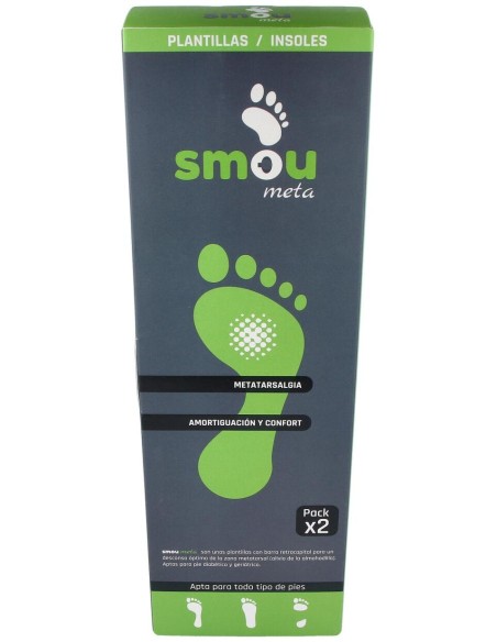 Smou Meta Plantilla Con Descarga Metatarsal 41/42 1 Par