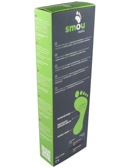Smou Meta Metatarsalgia Amortiguación Y Confort Talla 43-44 1 Par
