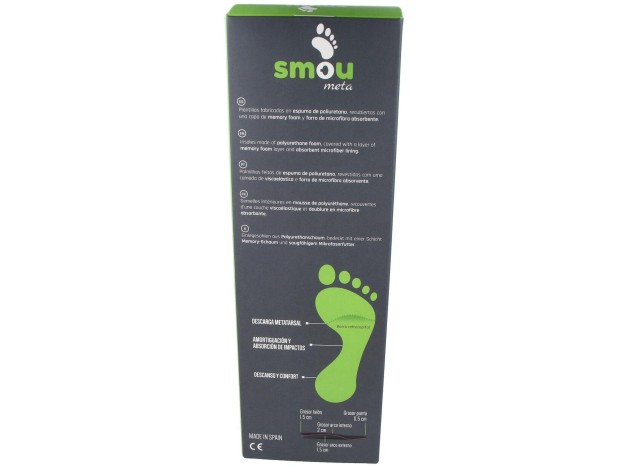 Smou Meta Plantilla Con Descarga Metatarsal...