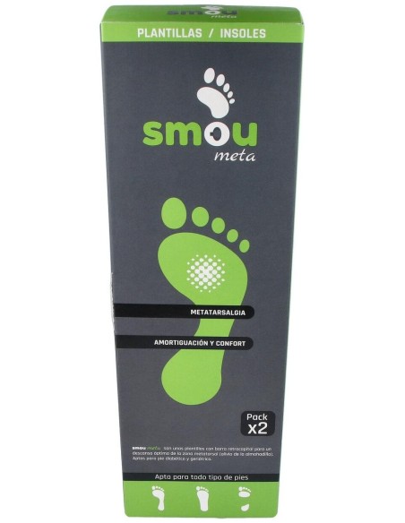Smou Meta Metatarsalgia Amortiguación Y Confort Talla 43-44 1 Par