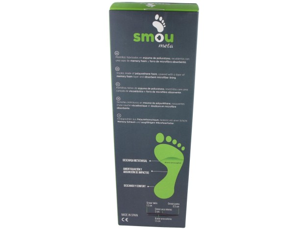 Smou Meta Plantilla Con Descarga Metatarsal...