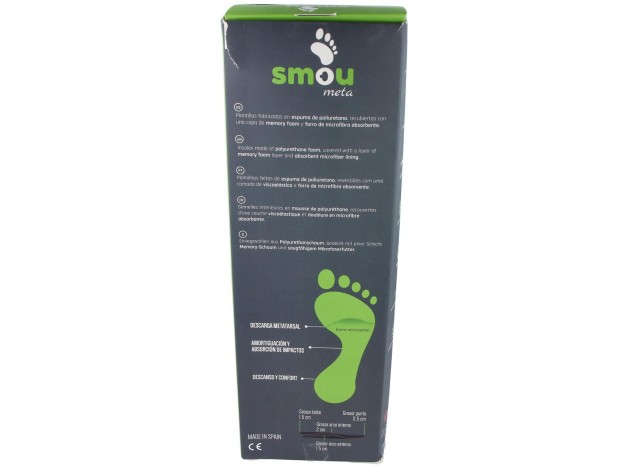 Smou Meta Plantilla Decarga Metatarsal T45/46
