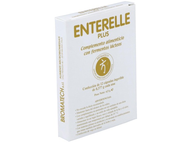 Bromatech Enterelle Plus, 12 Cápsulas