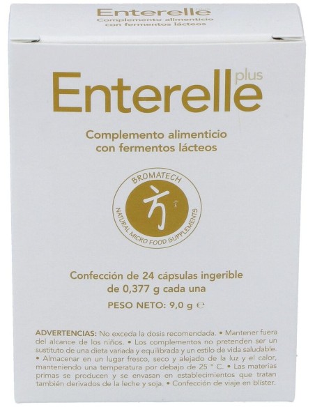 Bromatech Complemento Alimenticio Enterelle Plus 24 Caps