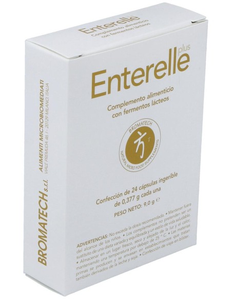 Bromatech Complemento Alimenticio Enterelle Plus 24 Caps